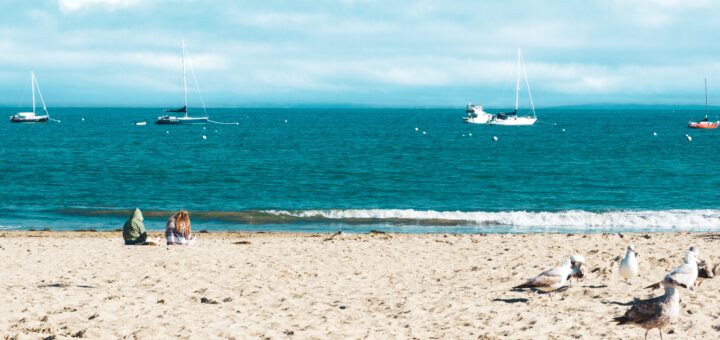 Ocean view from Capitola Beach